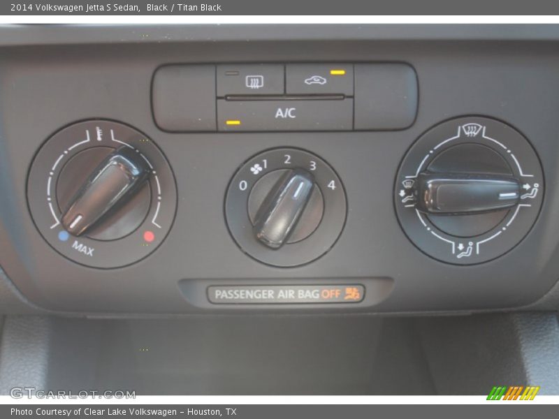 Black / Titan Black 2014 Volkswagen Jetta S Sedan