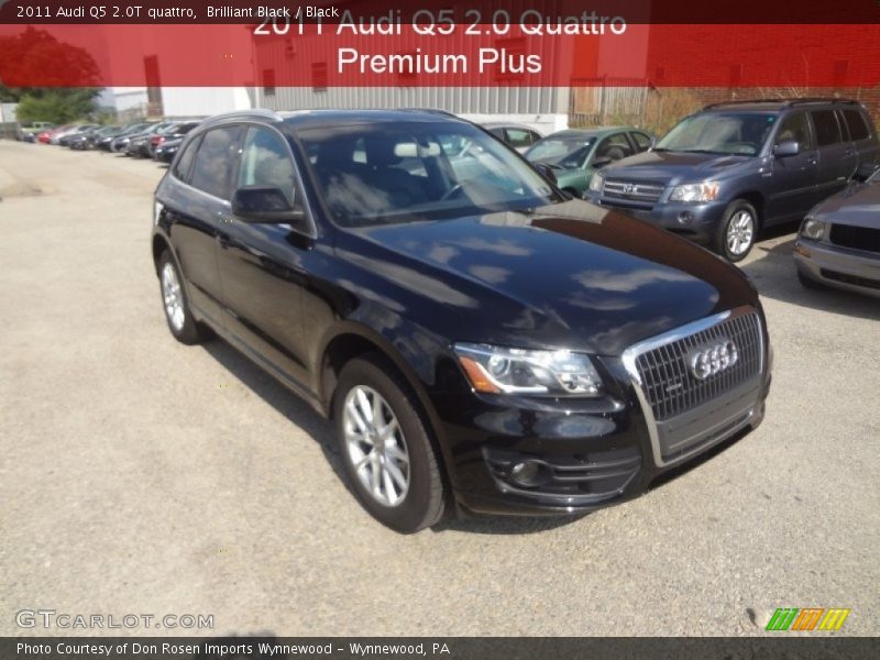 Brilliant Black / Black 2011 Audi Q5 2.0T quattro