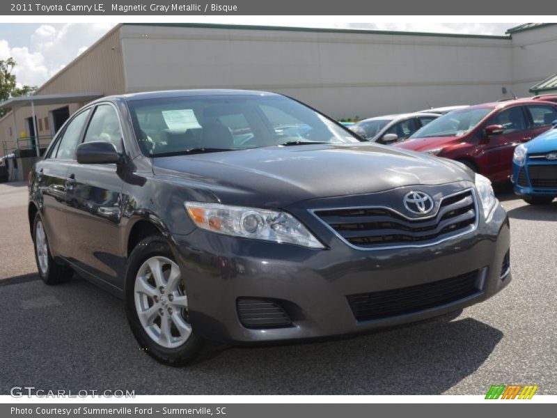 Magnetic Gray Metallic / Bisque 2011 Toyota Camry LE