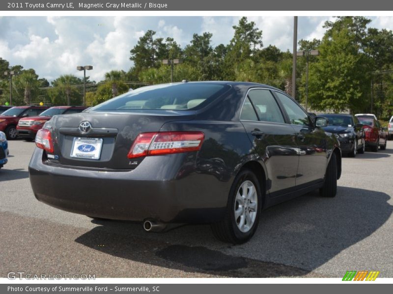 Magnetic Gray Metallic / Bisque 2011 Toyota Camry LE