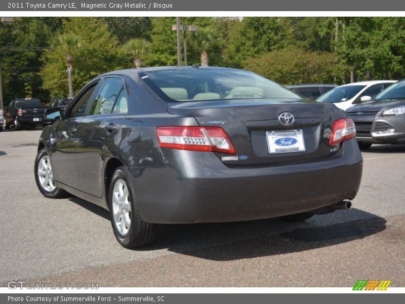 Magnetic Gray Metallic / Bisque 2011 Toyota Camry LE