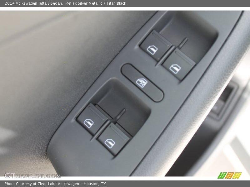 Reflex Silver Metallic / Titan Black 2014 Volkswagen Jetta S Sedan