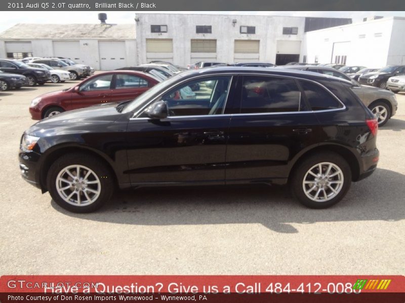 Brilliant Black / Black 2011 Audi Q5 2.0T quattro