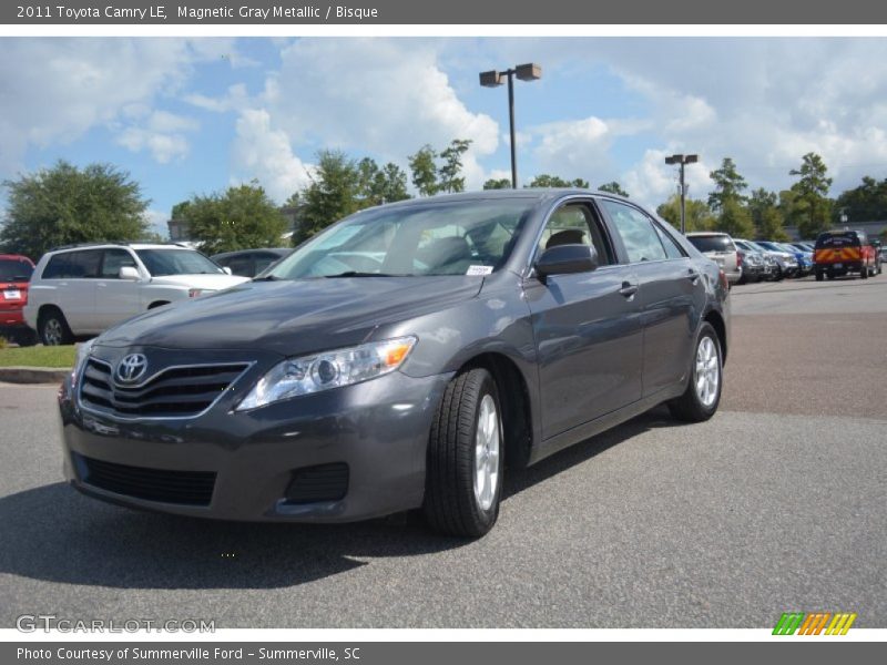Magnetic Gray Metallic / Bisque 2011 Toyota Camry LE