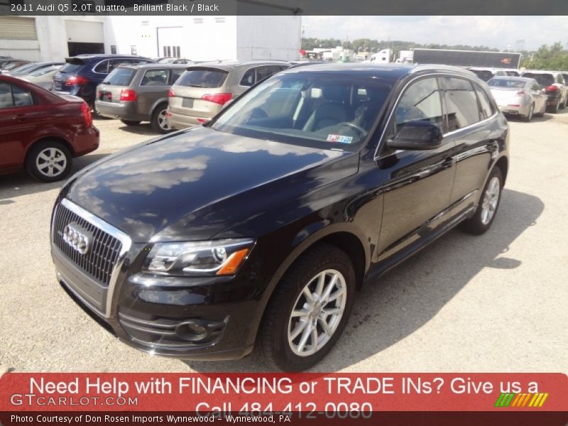 Brilliant Black / Black 2011 Audi Q5 2.0T quattro