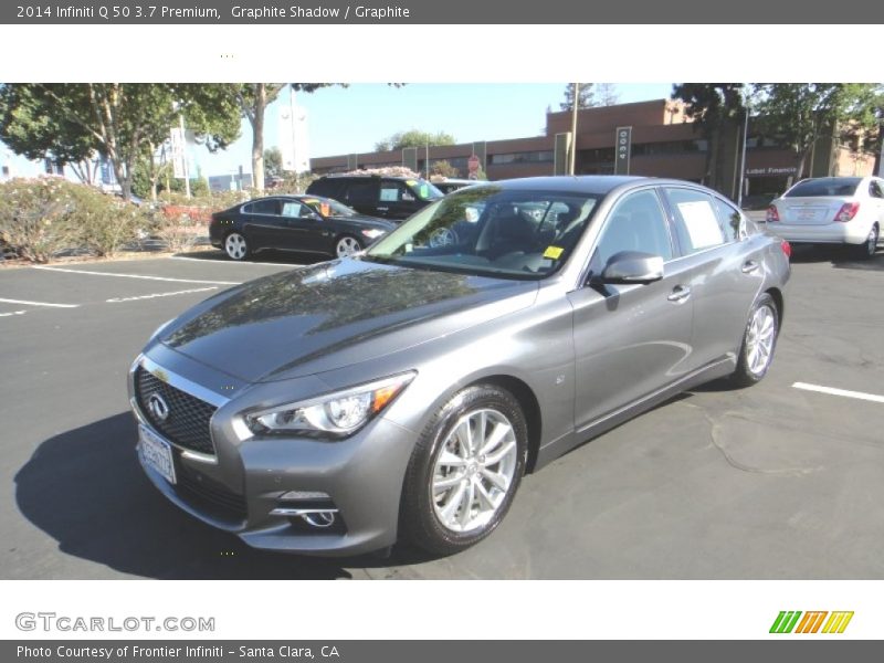Graphite Shadow / Graphite 2014 Infiniti Q 50 3.7 Premium