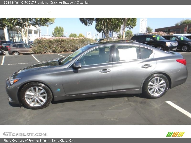 Graphite Shadow / Graphite 2014 Infiniti Q 50 3.7 Premium