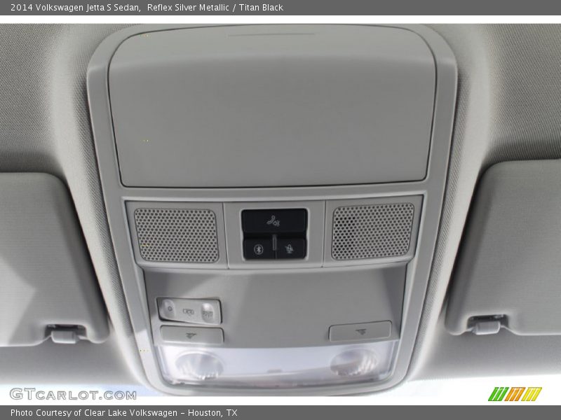 Reflex Silver Metallic / Titan Black 2014 Volkswagen Jetta S Sedan