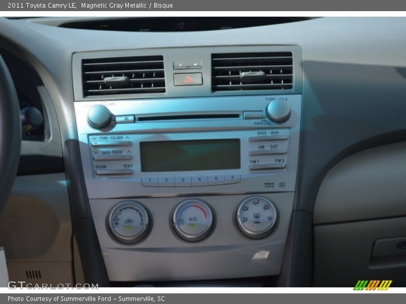 Magnetic Gray Metallic / Bisque 2011 Toyota Camry LE