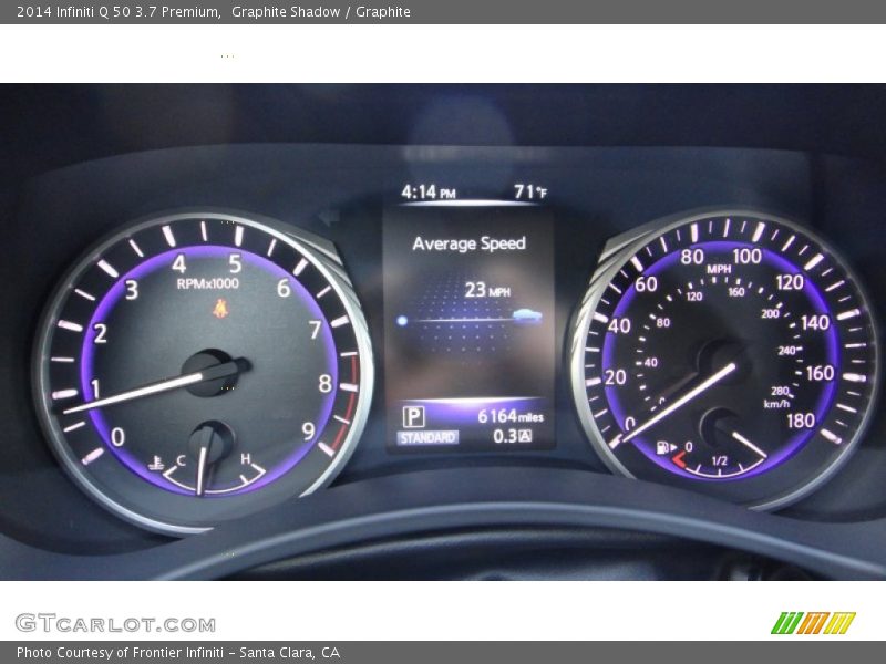  2014 Q 50 3.7 Premium 50 3.7 Premium Gauges