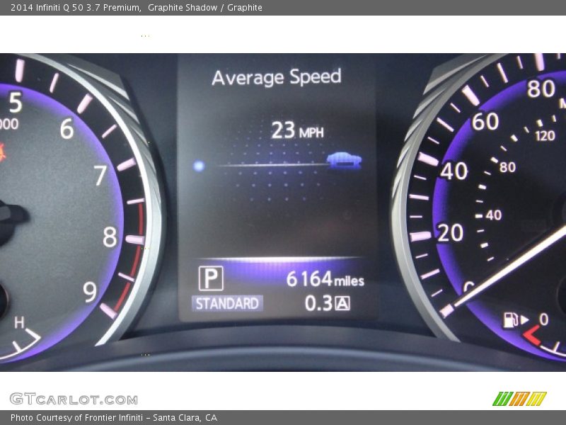 Graphite Shadow / Graphite 2014 Infiniti Q 50 3.7 Premium