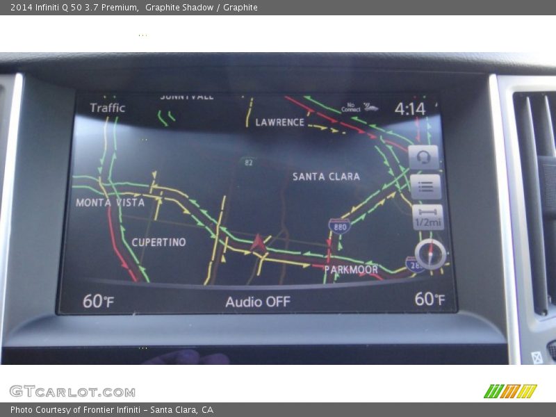 Graphite Shadow / Graphite 2014 Infiniti Q 50 3.7 Premium