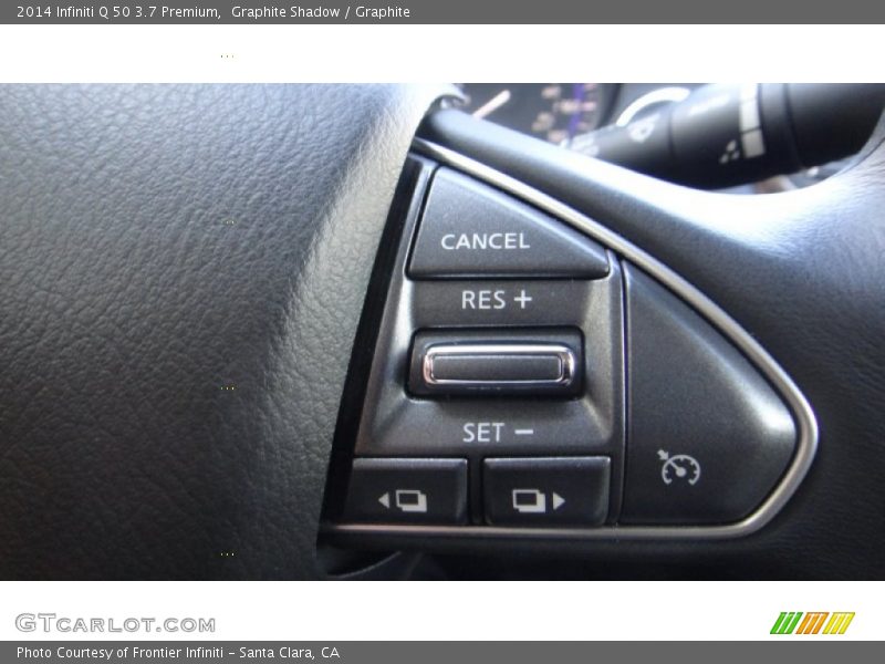 Graphite Shadow / Graphite 2014 Infiniti Q 50 3.7 Premium
