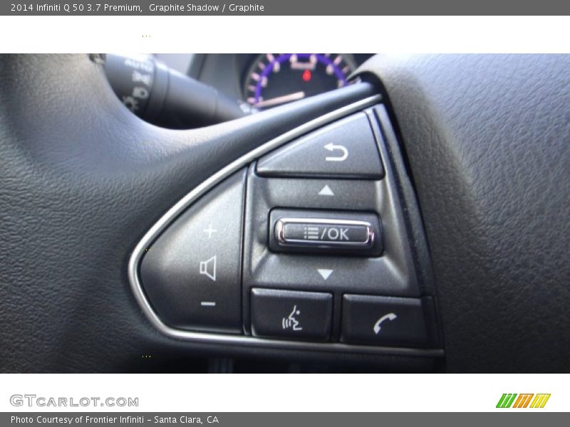 Graphite Shadow / Graphite 2014 Infiniti Q 50 3.7 Premium