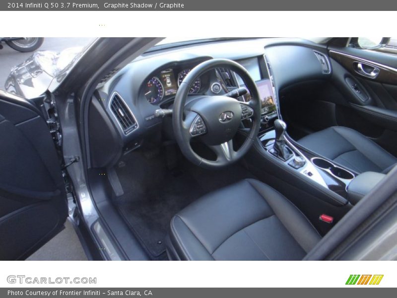 Graphite Shadow / Graphite 2014 Infiniti Q 50 3.7 Premium