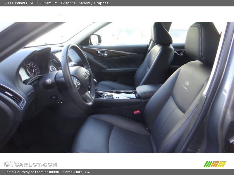 Graphite Shadow / Graphite 2014 Infiniti Q 50 3.7 Premium