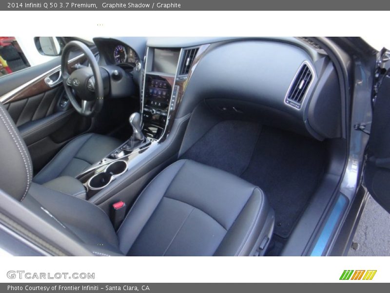 Graphite Shadow / Graphite 2014 Infiniti Q 50 3.7 Premium