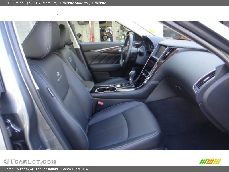 Graphite Shadow / Graphite 2014 Infiniti Q 50 3.7 Premium