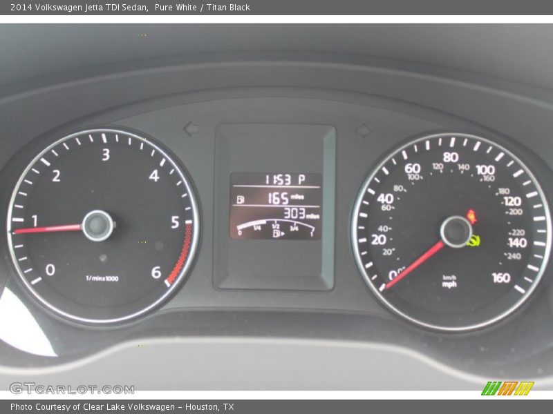 Pure White / Titan Black 2014 Volkswagen Jetta TDI Sedan