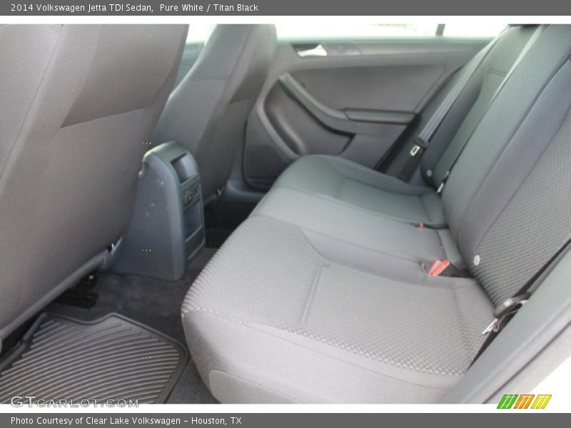 Pure White / Titan Black 2014 Volkswagen Jetta TDI Sedan