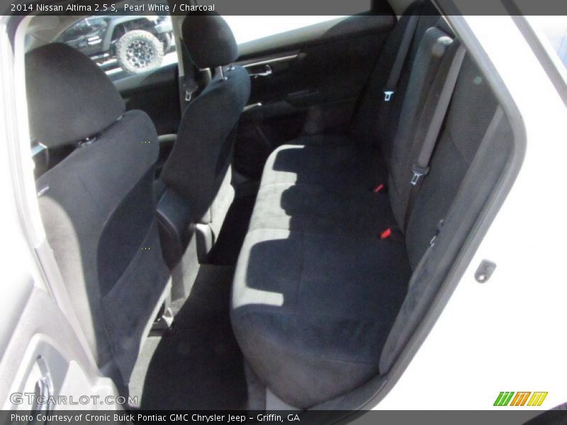 Pearl White / Charcoal 2014 Nissan Altima 2.5 S