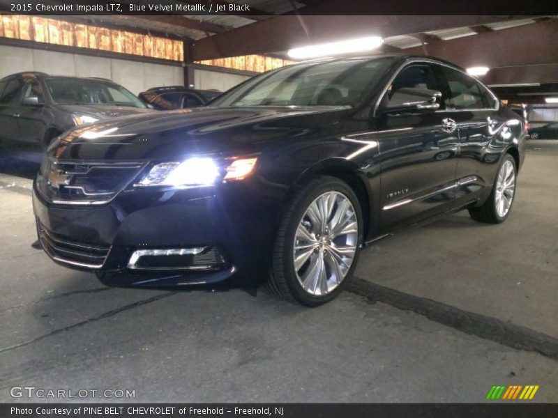 Blue Velvet Metallic / Jet Black 2015 Chevrolet Impala LTZ