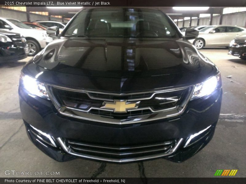 Blue Velvet Metallic / Jet Black 2015 Chevrolet Impala LTZ