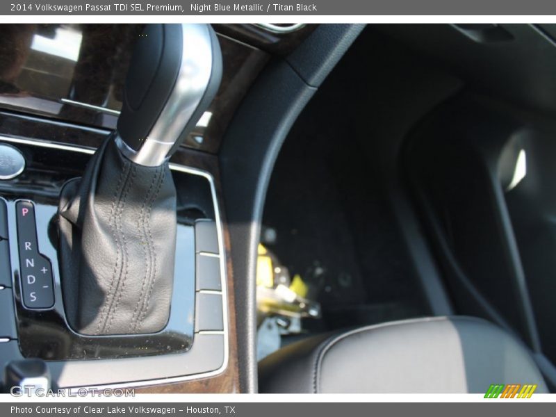 Night Blue Metallic / Titan Black 2014 Volkswagen Passat TDI SEL Premium