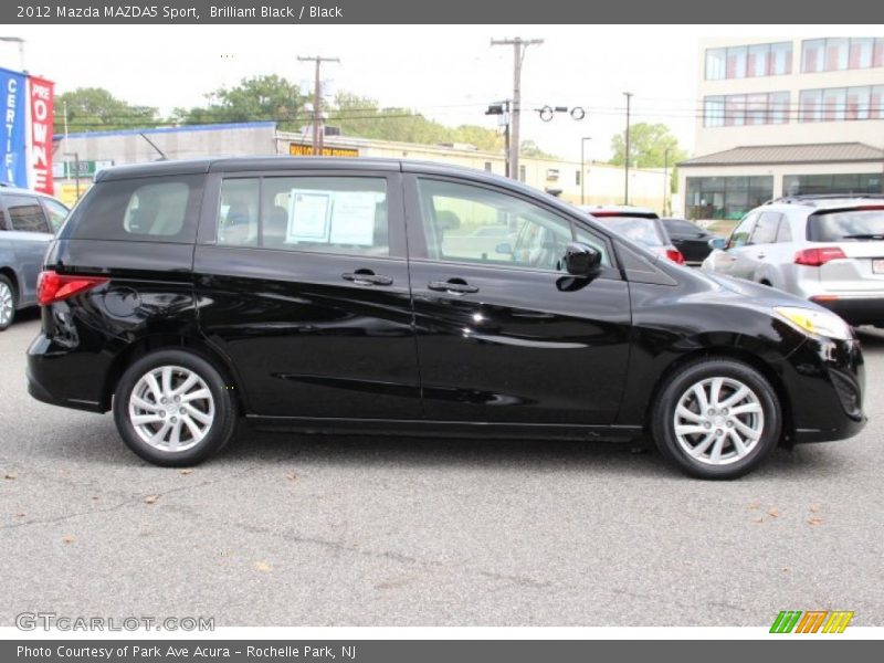Brilliant Black / Black 2012 Mazda MAZDA5 Sport