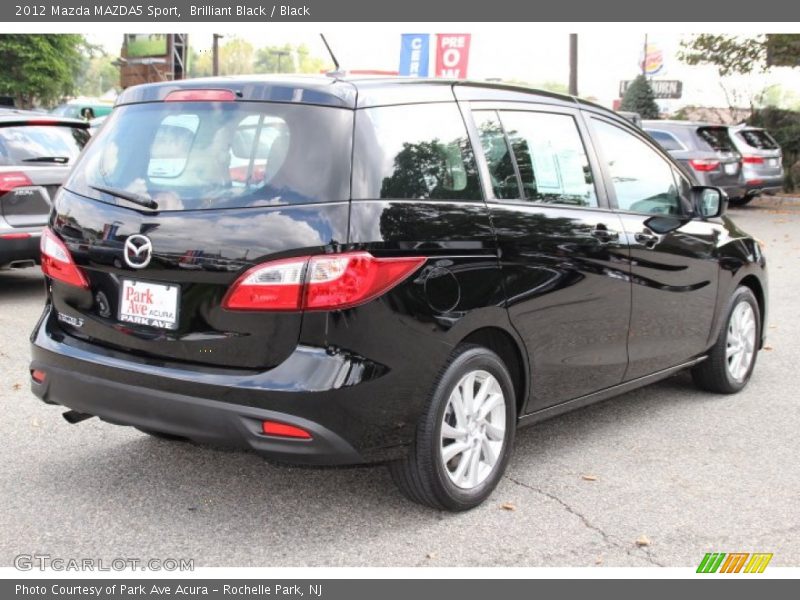 Brilliant Black / Black 2012 Mazda MAZDA5 Sport