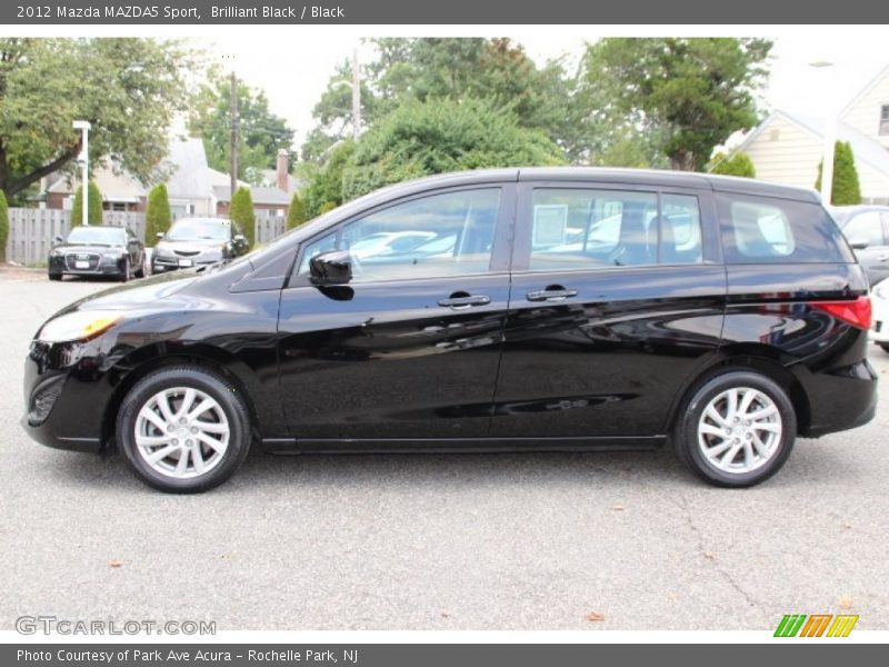 Brilliant Black / Black 2012 Mazda MAZDA5 Sport