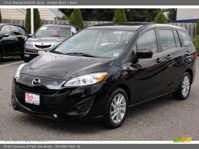Brilliant Black / Black 2012 Mazda MAZDA5 Sport