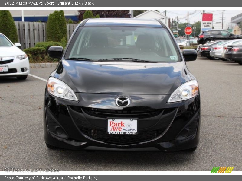 Brilliant Black / Black 2012 Mazda MAZDA5 Sport