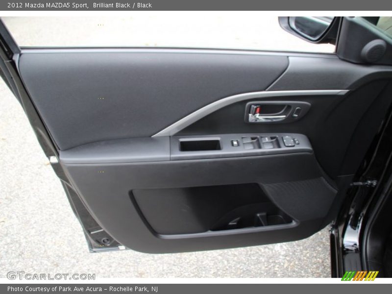 Brilliant Black / Black 2012 Mazda MAZDA5 Sport