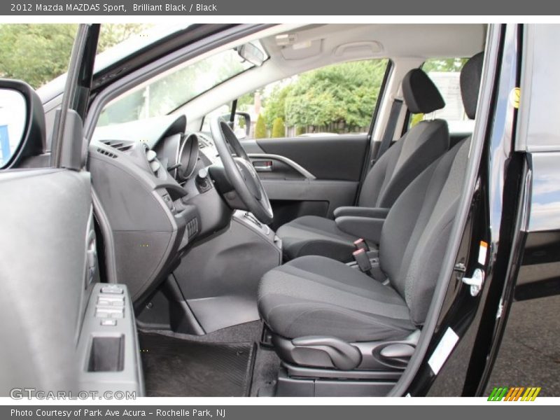 Brilliant Black / Black 2012 Mazda MAZDA5 Sport