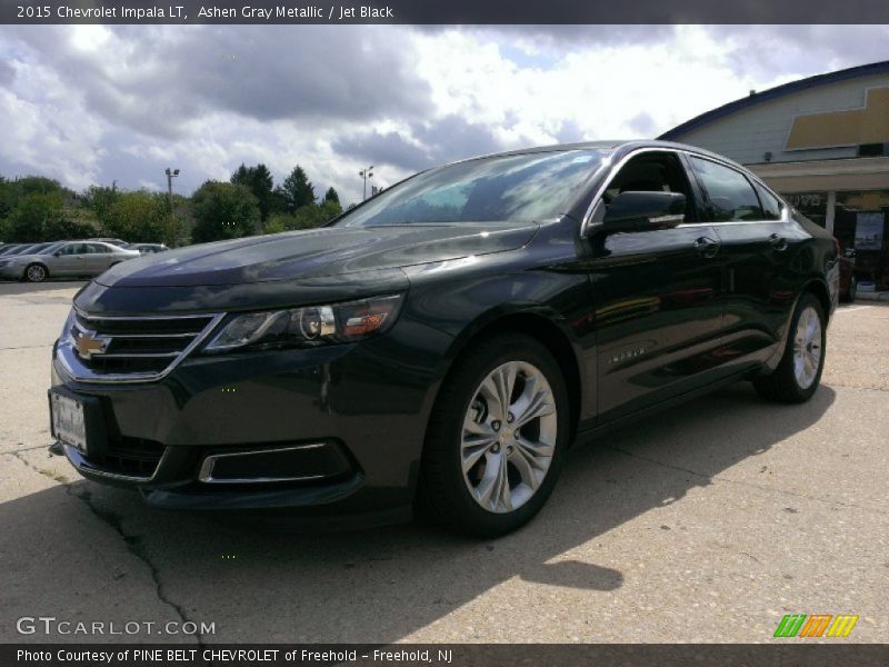 Ashen Gray Metallic / Jet Black 2015 Chevrolet Impala LT