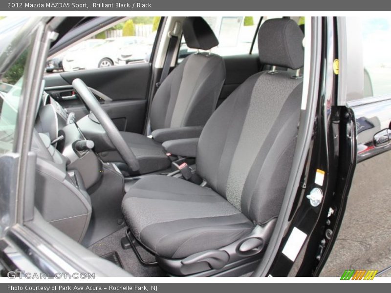 Brilliant Black / Black 2012 Mazda MAZDA5 Sport