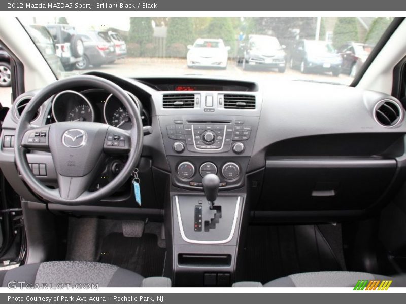 Brilliant Black / Black 2012 Mazda MAZDA5 Sport