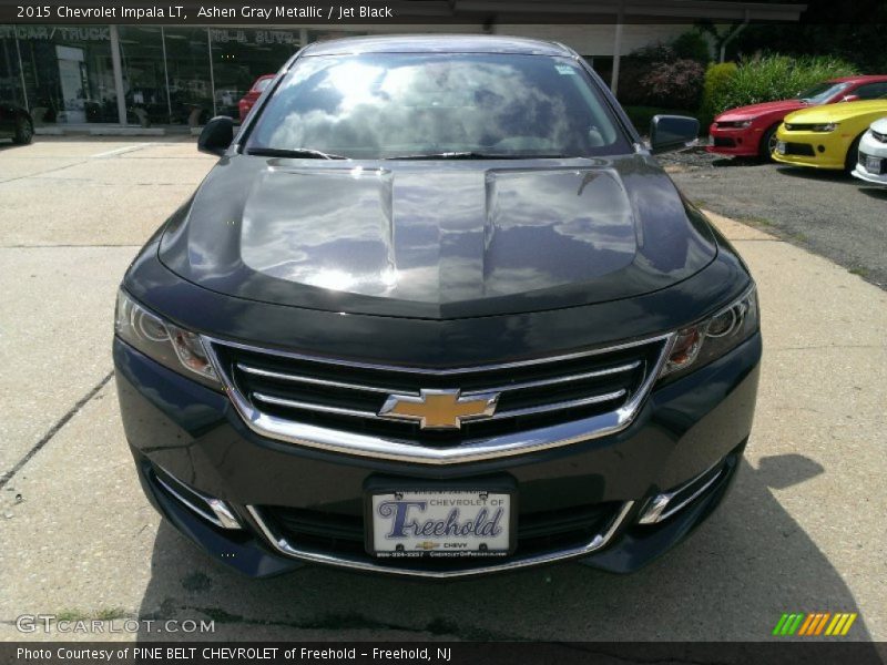 Ashen Gray Metallic / Jet Black 2015 Chevrolet Impala LT