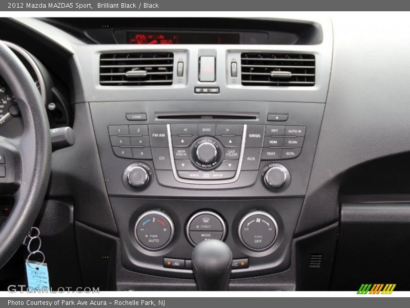 Brilliant Black / Black 2012 Mazda MAZDA5 Sport