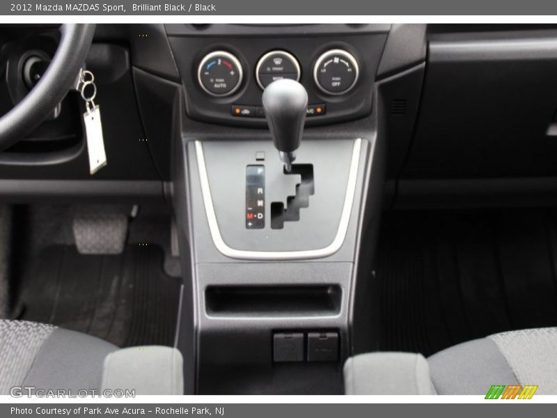 Brilliant Black / Black 2012 Mazda MAZDA5 Sport