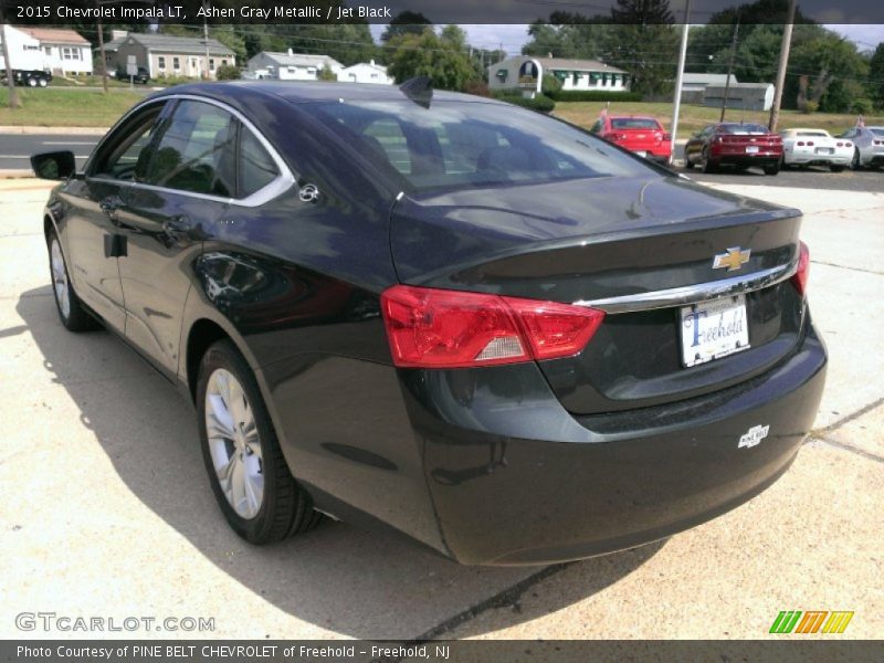 Ashen Gray Metallic / Jet Black 2015 Chevrolet Impala LT