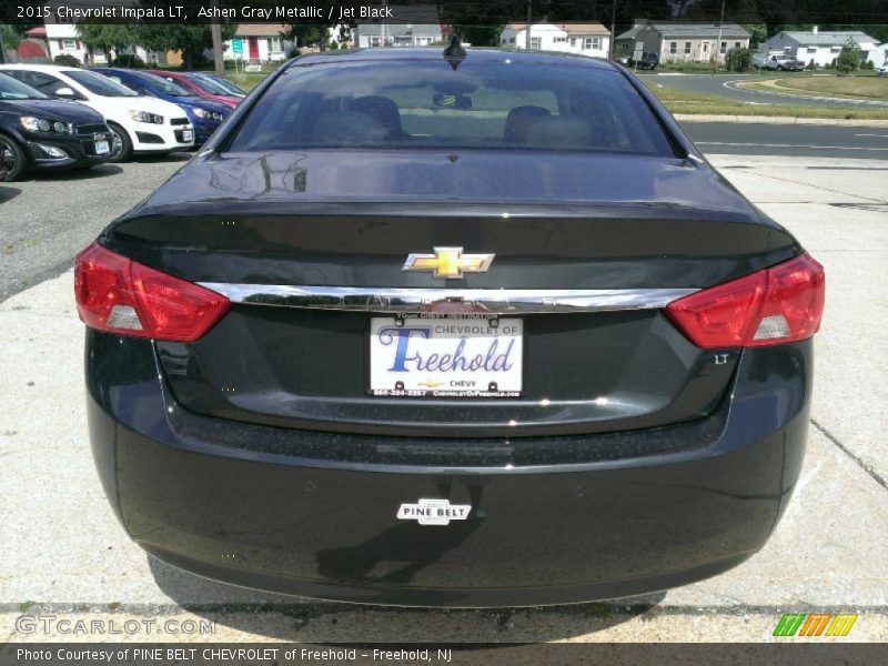 Ashen Gray Metallic / Jet Black 2015 Chevrolet Impala LT