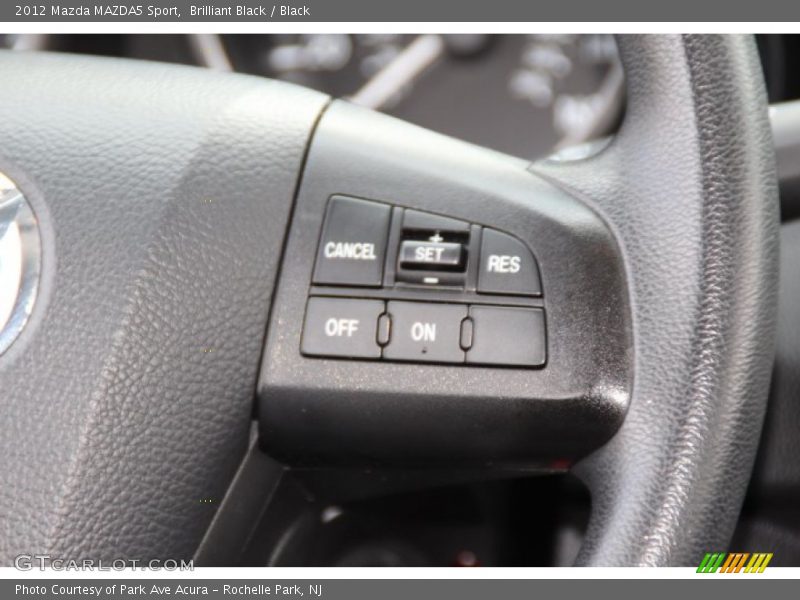 Brilliant Black / Black 2012 Mazda MAZDA5 Sport