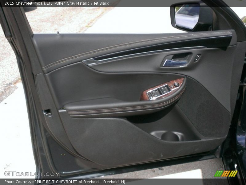 Ashen Gray Metallic / Jet Black 2015 Chevrolet Impala LT