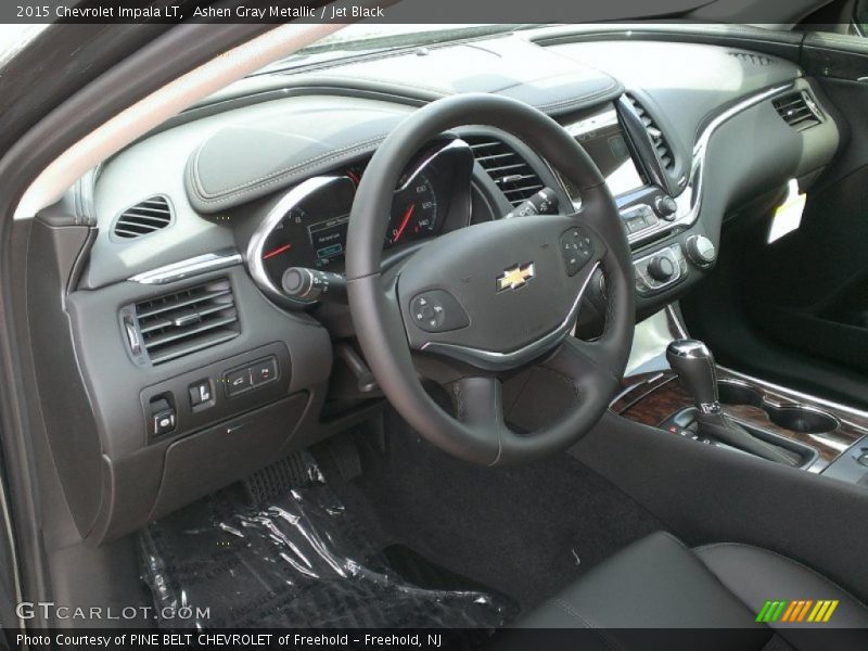 Ashen Gray Metallic / Jet Black 2015 Chevrolet Impala LT