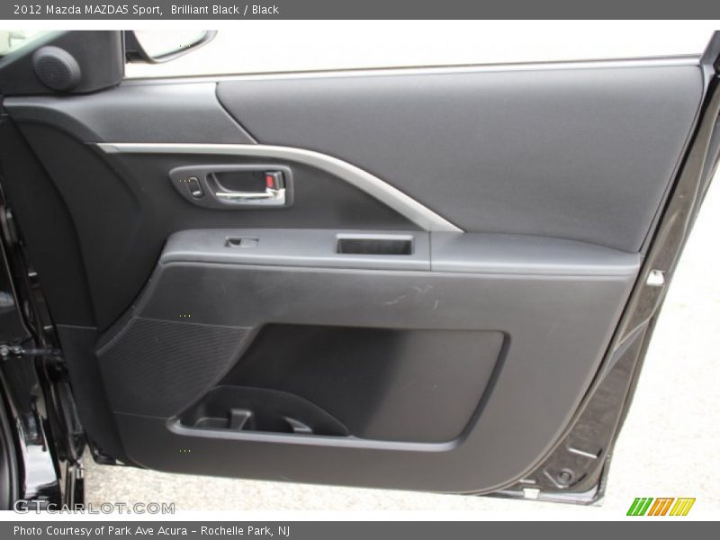 Brilliant Black / Black 2012 Mazda MAZDA5 Sport
