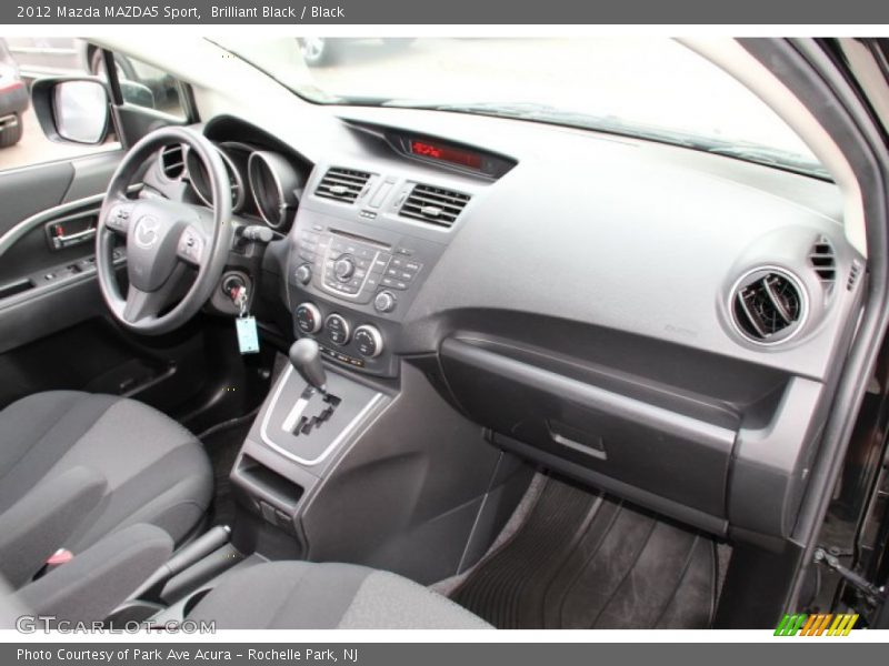 Brilliant Black / Black 2012 Mazda MAZDA5 Sport