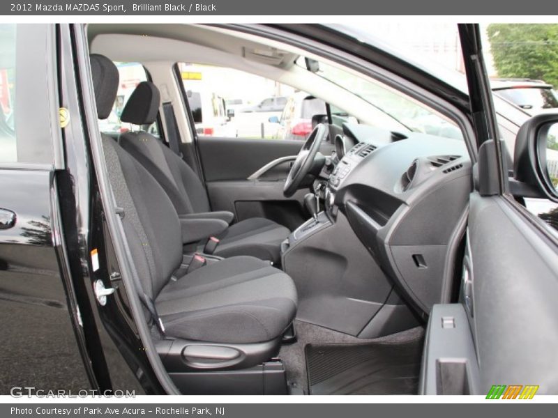 Brilliant Black / Black 2012 Mazda MAZDA5 Sport