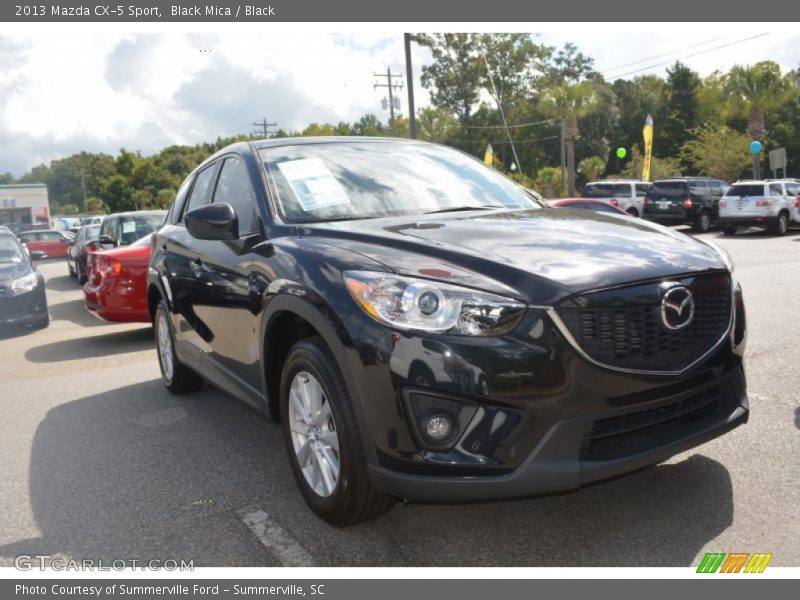 Black Mica / Black 2013 Mazda CX-5 Sport